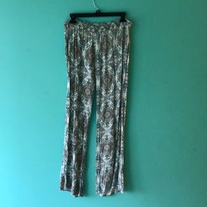 flowy pants, worn 2 times and not very long